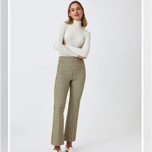 Kick Flare Pant by Spanx. Lobe the pant. Lost weight and ordered smaller size.